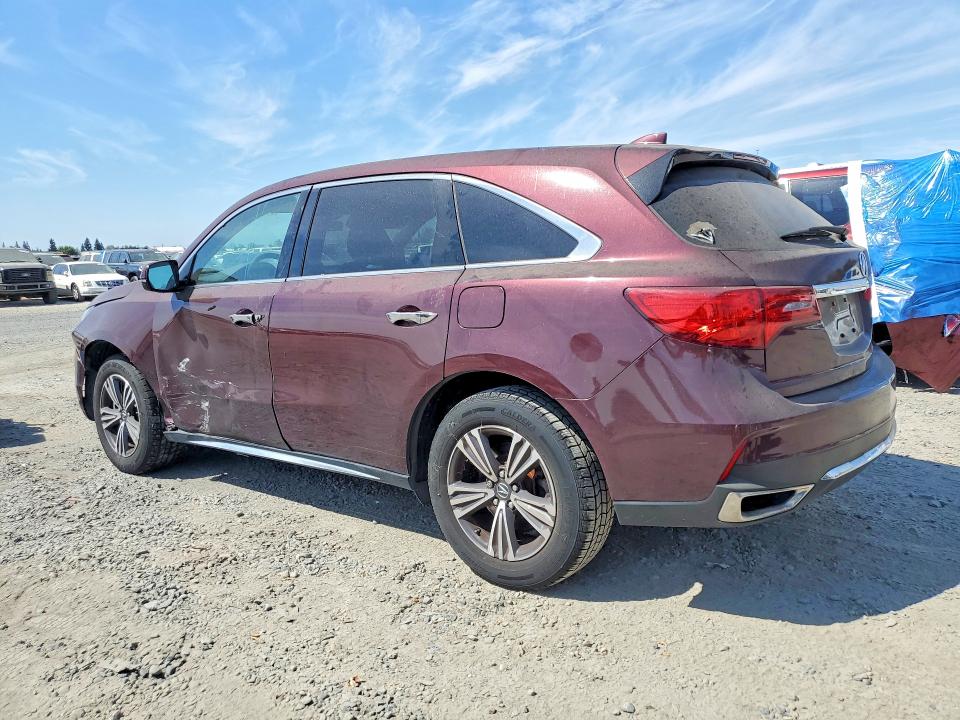 Photo 2 from auction – 2017 ACURA MDX with VIN 5FRYD3H38HB001366