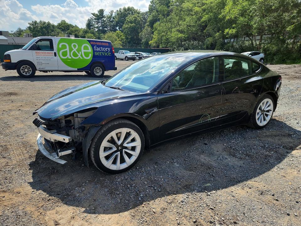 TESLA MODEL 3 2023 with VIN 5YJ3E1EA3PF433667 - Photo from auction