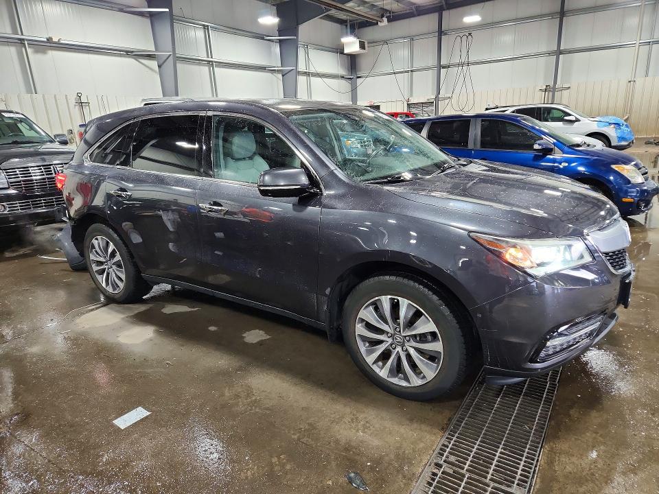 Photo 4 from auction – 2016 ACURA MDX with VIN 5FRYD4H43GB059298