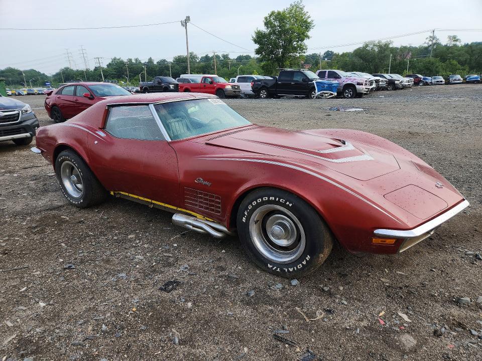 Photo 4 from auction – 1971 CHEVROLET CORVETTE Z06 with VIN 194371S114168