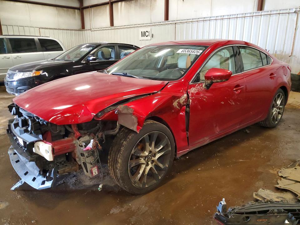 MAZDA 6 2014 with VIN JM1GJ1W63E1140557 - Photo from auction