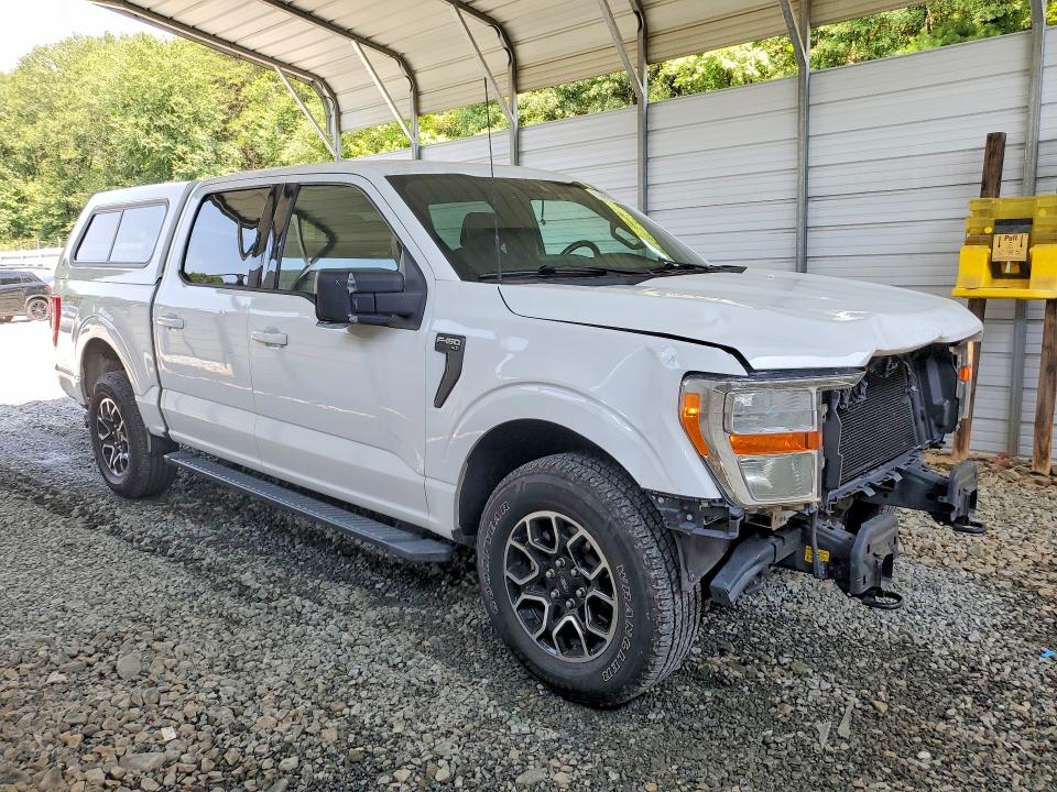 Photo 4 from auction – 2021 FORD F150 with VIN 1FTFW1E57MKF05787