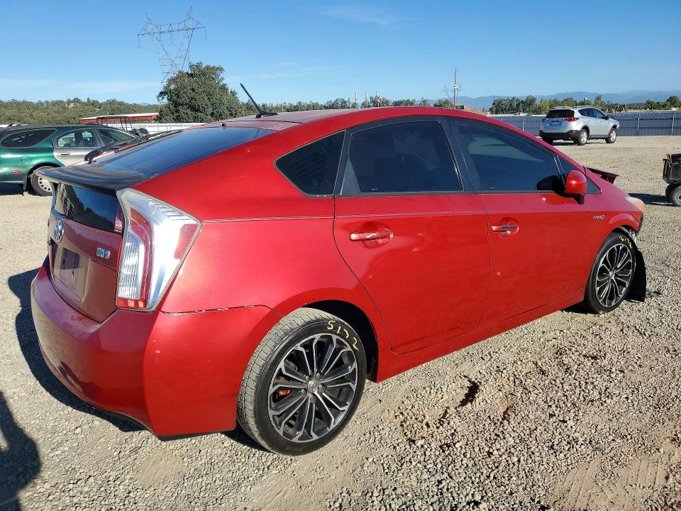 Photo 3 from auction – 2012 TOYOTA PRIUS with VIN JTDKN3DU8C1550067