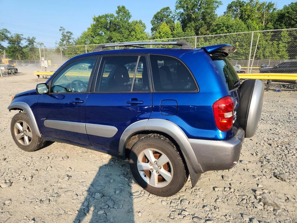 Photo 2 from auction – 2005 TOYOTA RAV4 with VIN JTEGD20V750074755