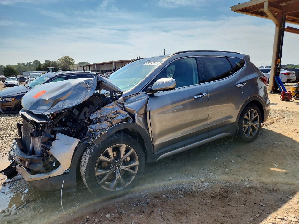 HYUNDAI SANTA FE SPORT 2018 с VIN 5XYZW4LAXJG554823 - Снимка от търг