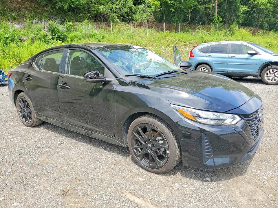 Photo 4 from auction – 2025 NISSAN SENTRA with VIN 3N1AB8DV3SY325823