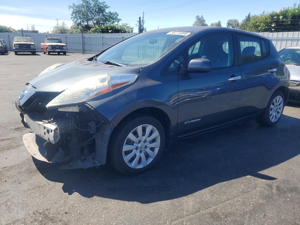 NISSAN LEAF 2013 with VIN 1N4AZ0CP1DC417382 - Photo from auction