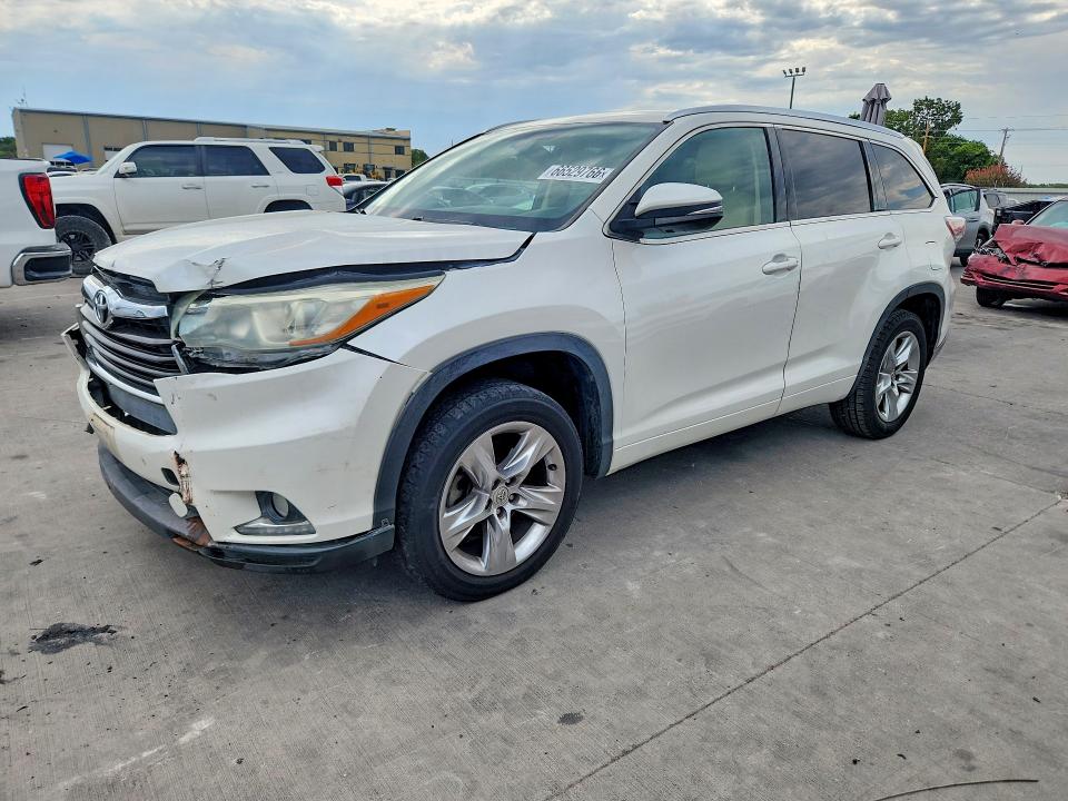 صورة رقم 1 من المزاد - 2015 TOYOTA HIGHLANDER مع VIN 5TDYKRFH7FS064394