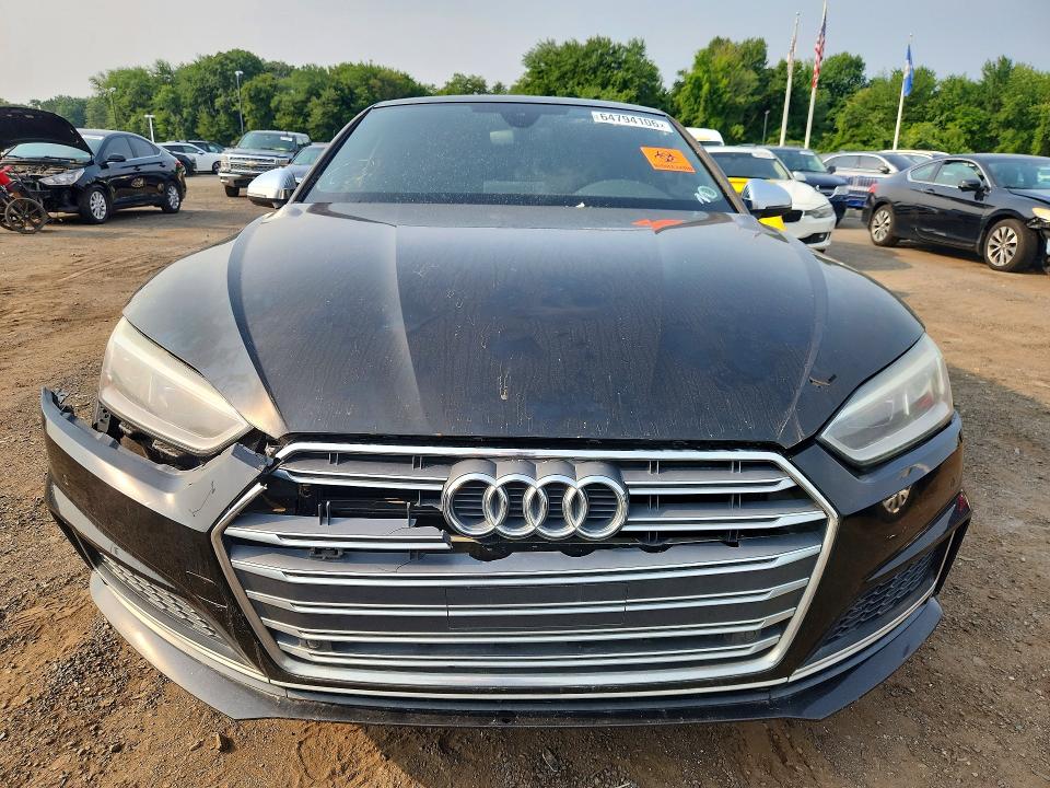 Photo 5 from auction – 2018 AUDI S5 with VIN WAUP4AF57JA032447