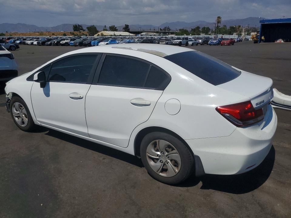 Photo 2 from auction – 2013 HONDA CIVIC with VIN 19XFB2F58DE232569