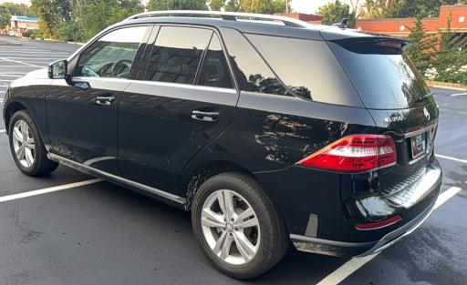 Photo 3 from auction – 2014 MERCEDES-BENZ ML with VIN 4JGDA5HB5EA355566