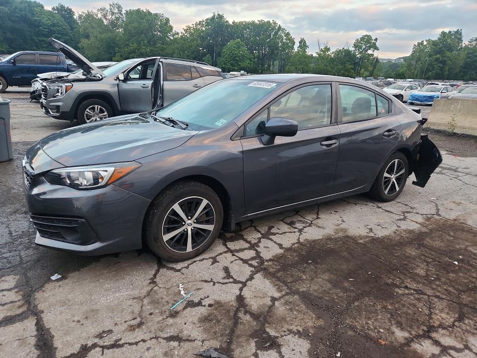 SUBARU IMPREZA 2021 with VIN 4S3GKAV69M3607322 - Photo from auction