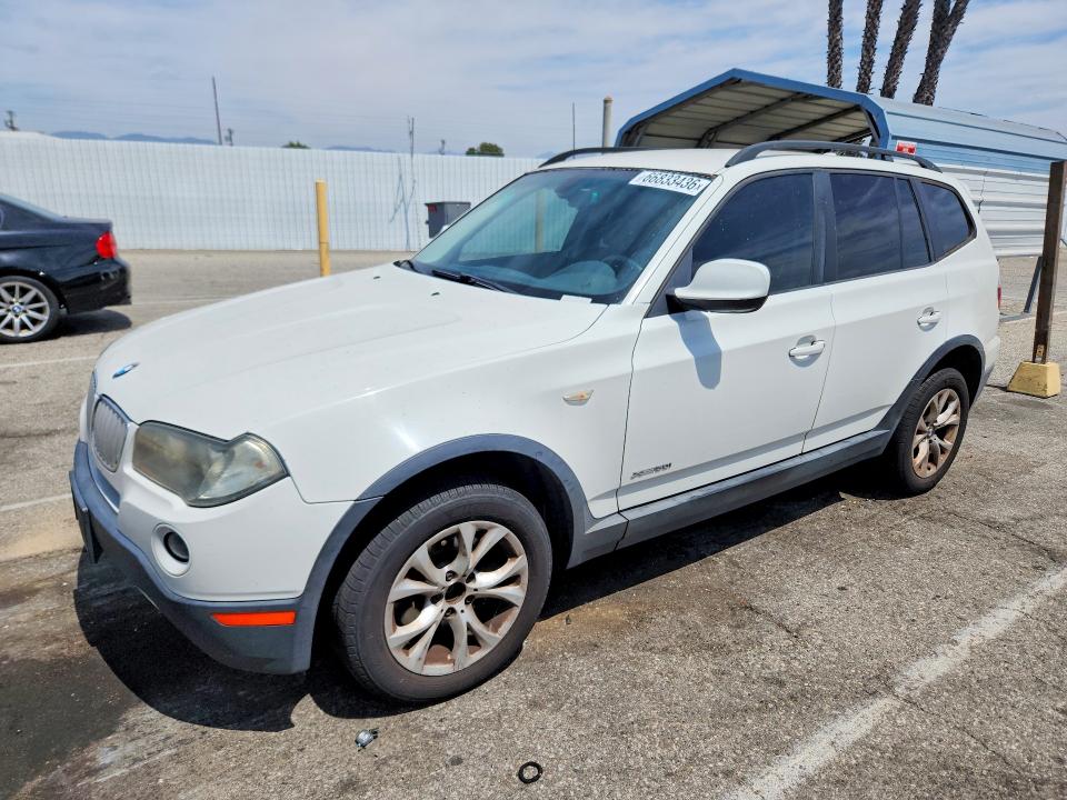 BMW X3 2010 with VIN WBXPC9C49AWJ35018 - Photo from auction
