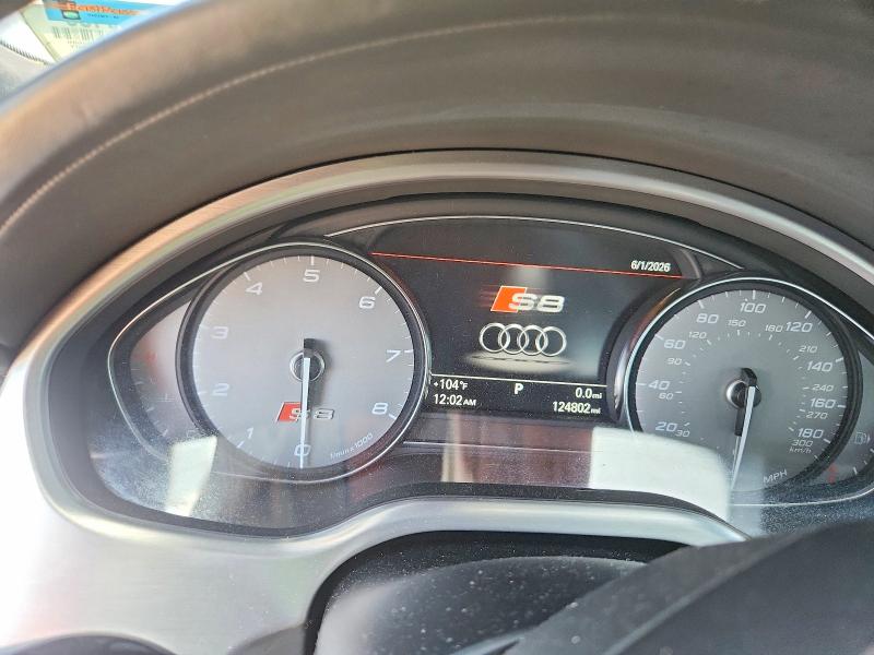 Foto 9 de la subasta – 2014 AUDI S8 con VIN WAUD2AFD2EN005686
