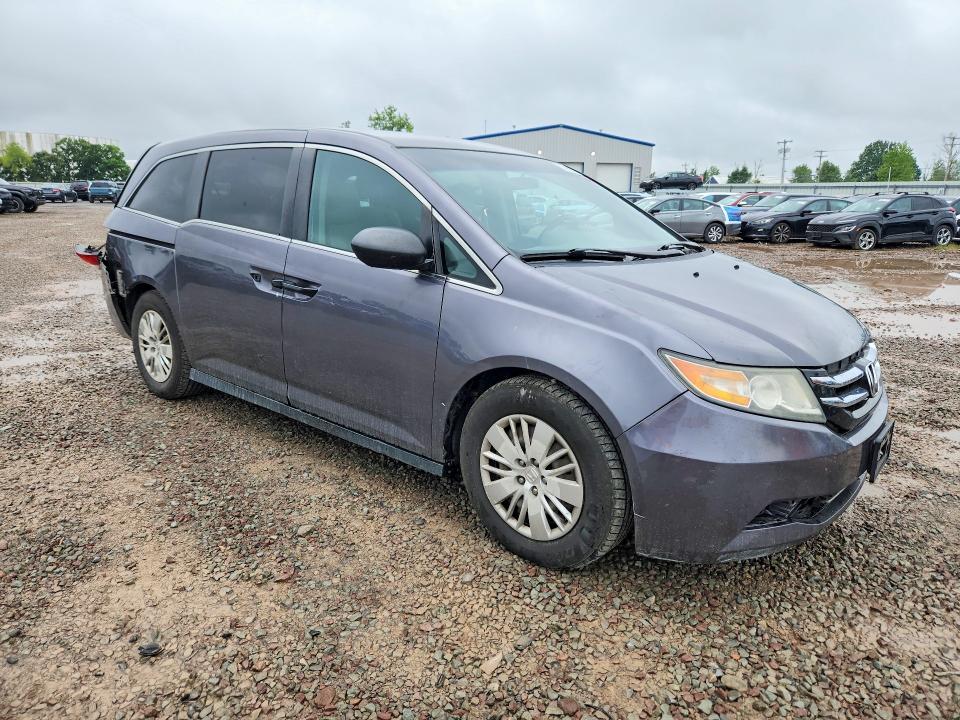 Photo 4 from auction – 2015 HONDA ODYSSEY with VIN 5FNRL5H29FB063142