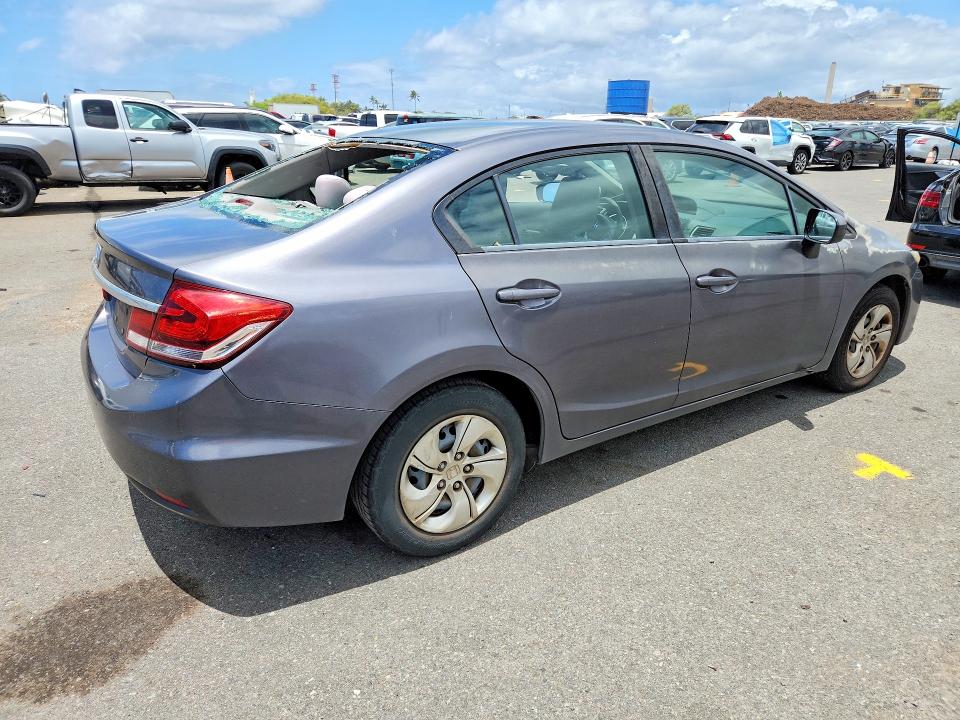 Photo 3 from auction – 2015 HONDA CIVIC with VIN 2HGFB2F5XFH542568