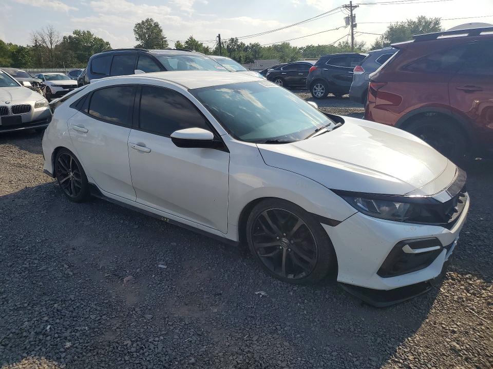 Photo 4 from auction – 2020 HONDA CIVIC with VIN SHHFK7H45LU402251