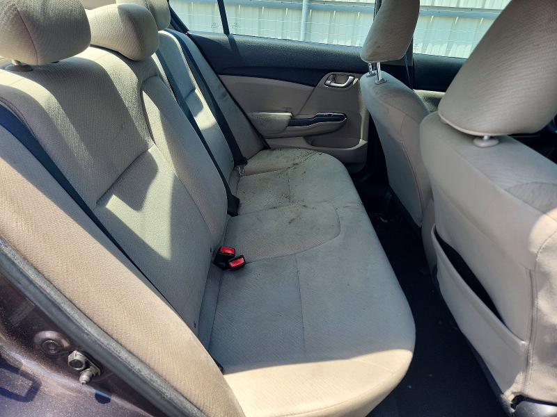 Photo 10 from auction – 2013 HONDA CIVIC with VIN 19XFB2F53DE095606
