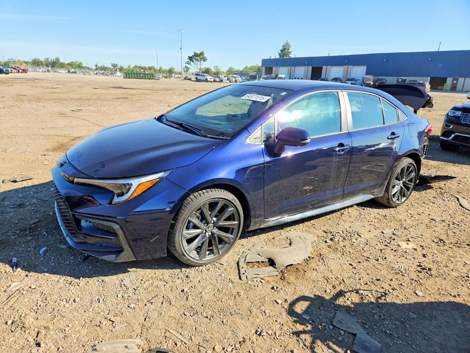 TOYOTA COROLLA 2025 with VIN 5YFS4MCE1SP242218 - Photo from auction
