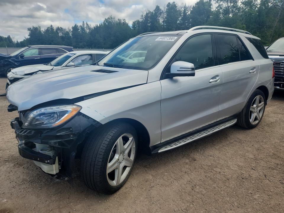 Фото 1 с аукциона – 2015 MERCEDES-BENZ ML с VIN 4JGDA2EB3FA558525
