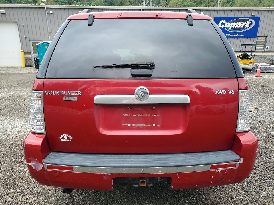 Photo 6 from auction – 2006 MERCURY MOUNTAINEER with VIN 4M2EU48806UJ07122