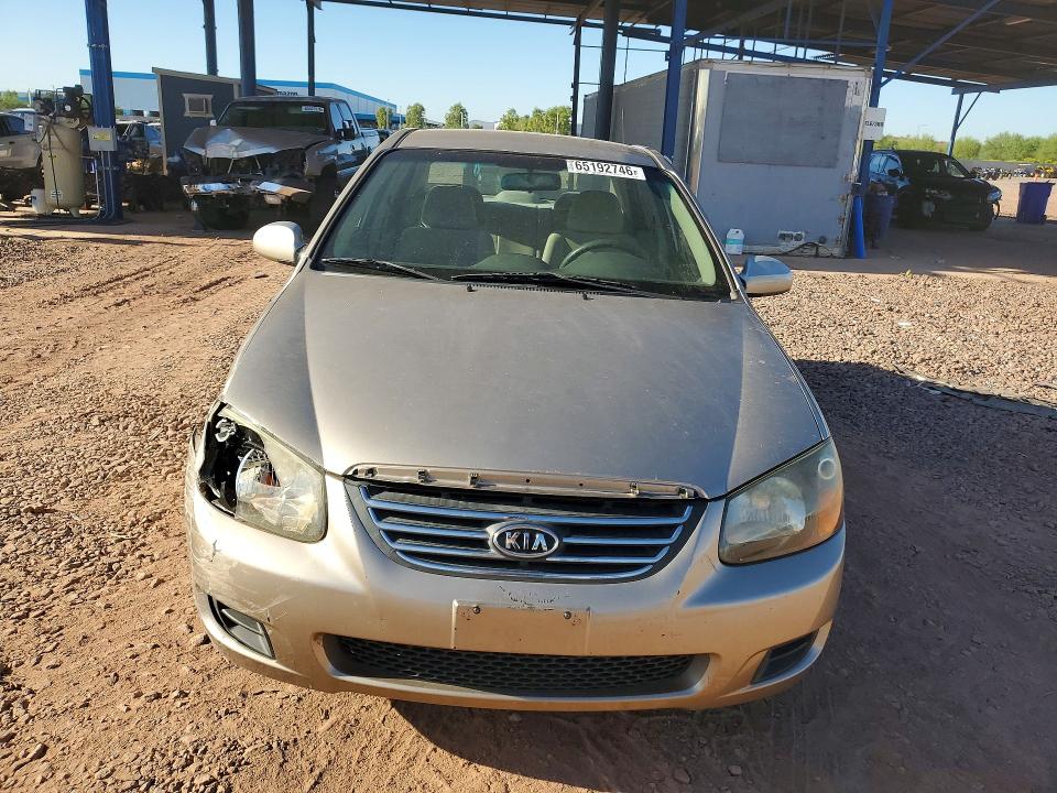 Photo 5 from auction – 2009 KIA SPECTRA with VIN KNAFE222X95592767