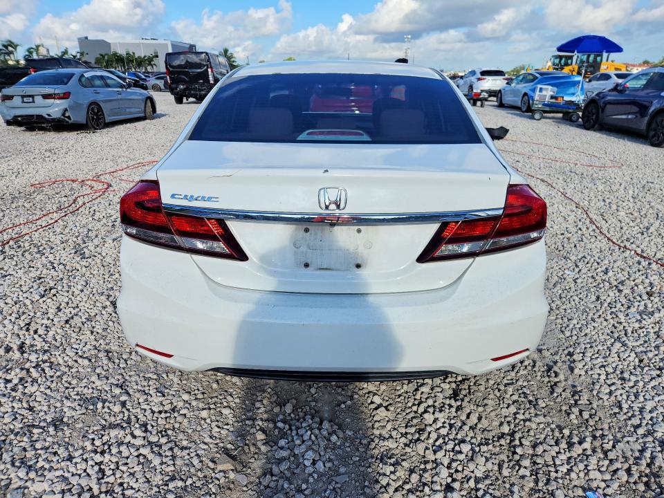 Photo 6 from auction – 2015 HONDA CIVIC with VIN 19XFB2F51FE106167