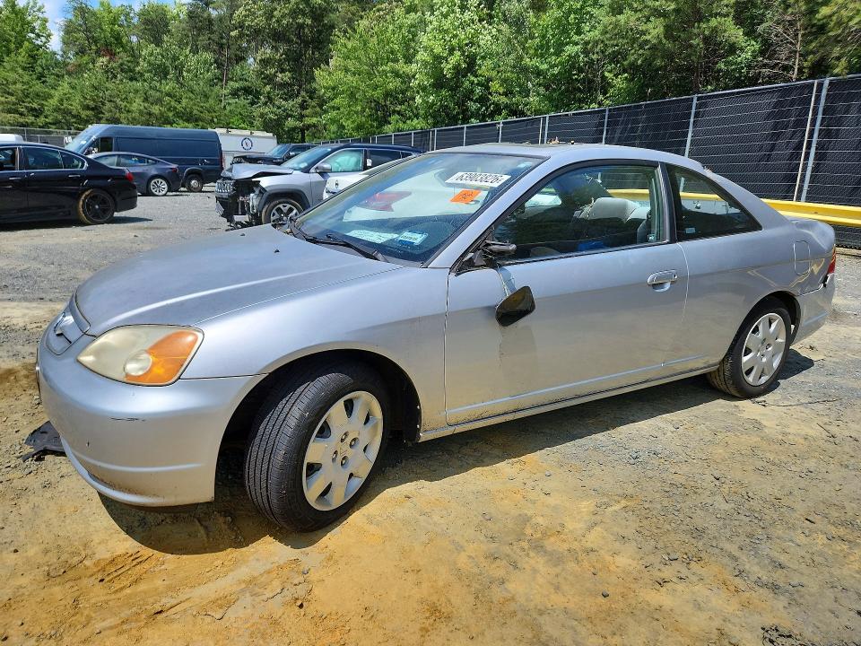 HONDA CIVIC 2001 z numerem VIN 1HGEM22951L053070 - Zdjęcie z aukcji