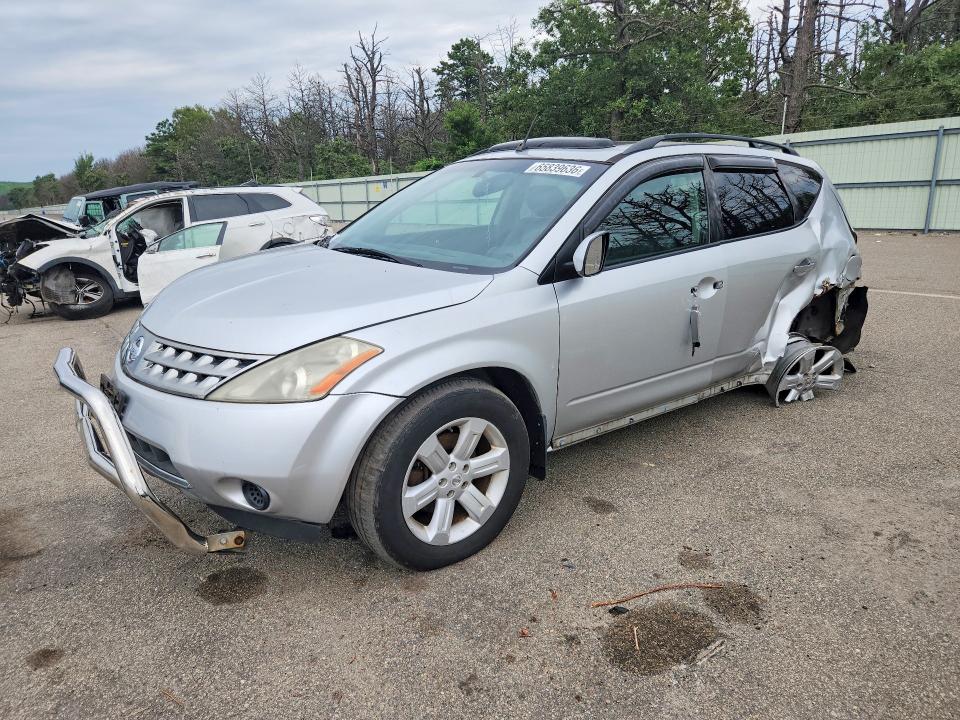 Photo 1 from auction – 2007 NISSAN MURANO with VIN JN8AZ08W87W607231