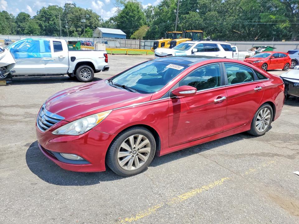 HYUNDAI SONATA 2014 with VIN 5NPEC4AC6EH921971 - Photo from auction