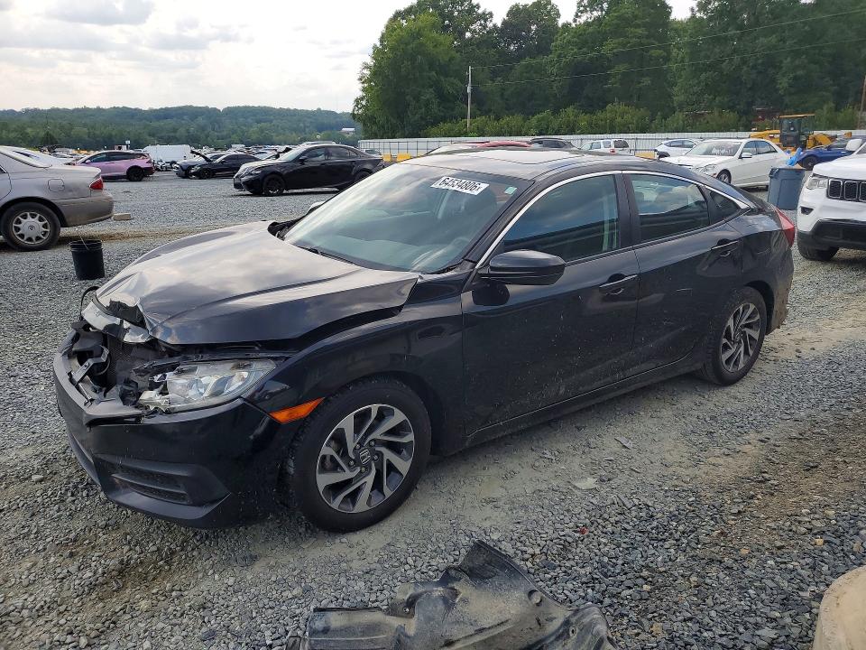 HONDA CIVIC 2016 with VIN 19XFC2F75GE040335 - Photo from auction
