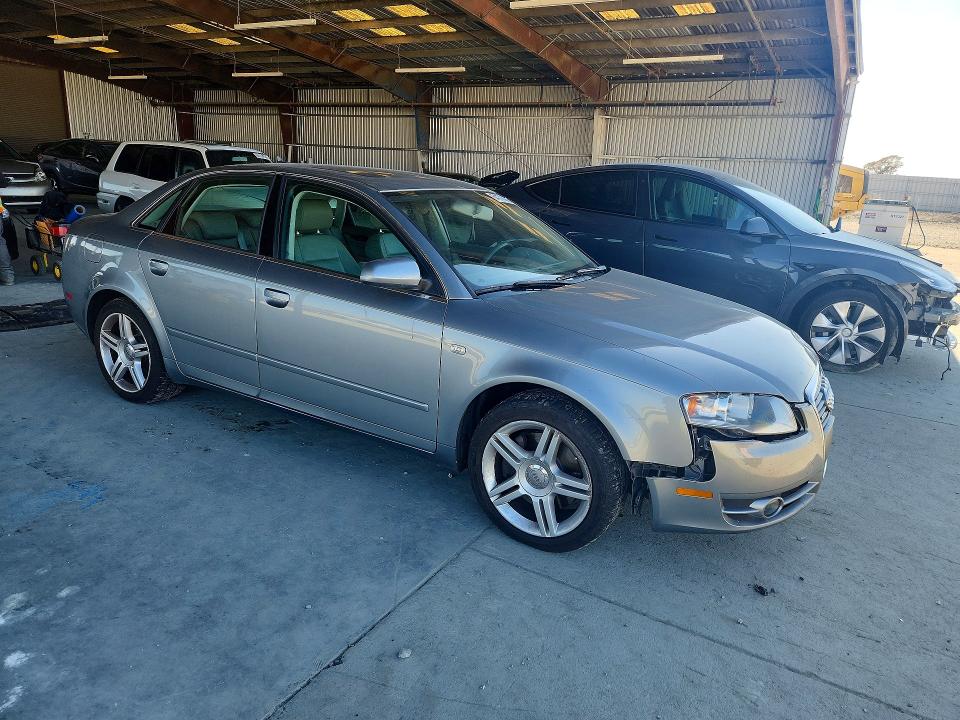 Photo 4 from auction – 2007 AUDI A4 with VIN WAUDF78E17A229460