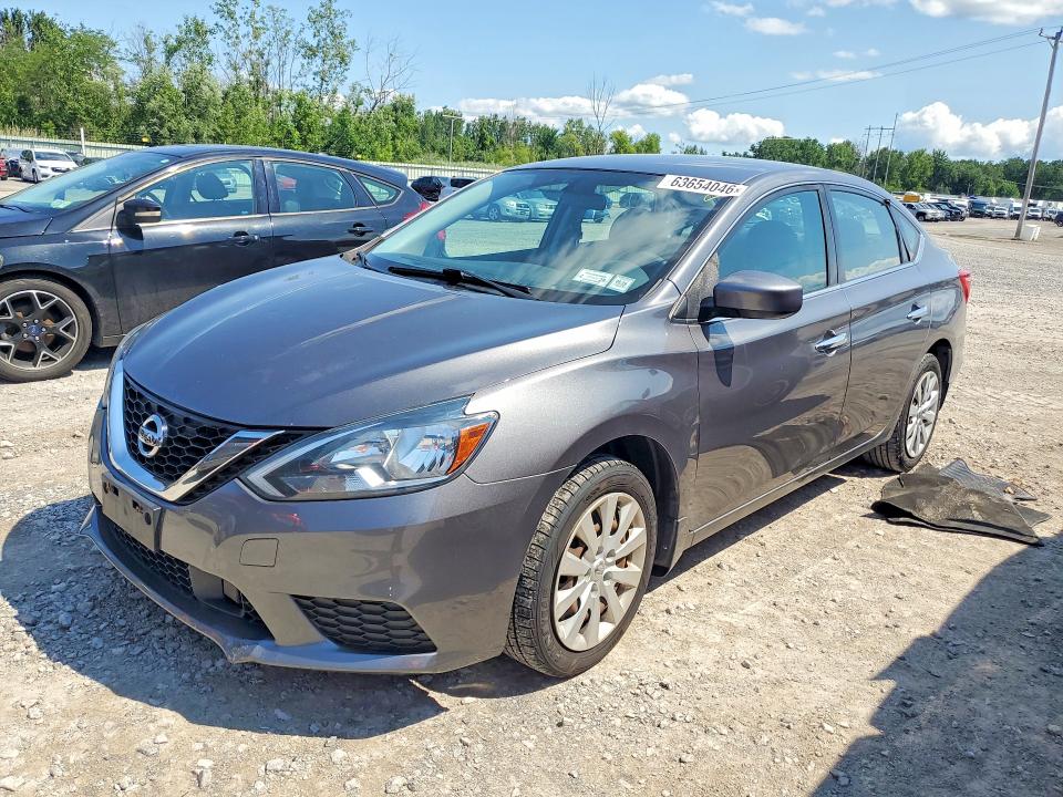NISSAN SENTRA 2018 with VIN 3N1AB7AP9JY337070 - Photo from auction