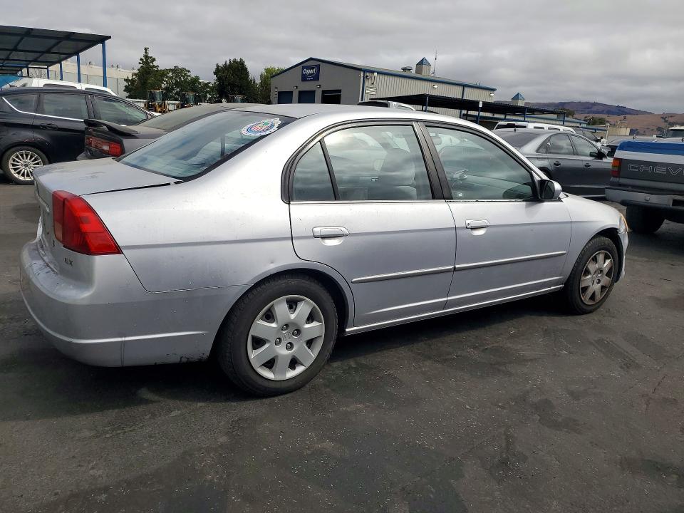 Photo 3 from auction – 2001 HONDA CIVIC with VIN 1HGES25781L027529