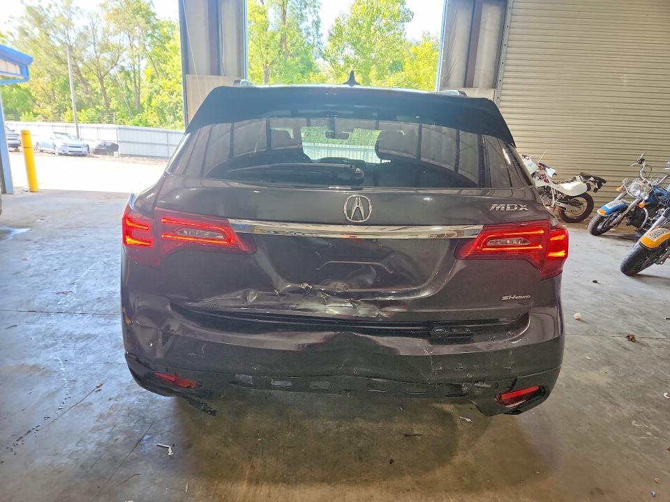 Photo 6 from auction – 2016 ACURA MDX with VIN 5FRYD4H4XGB033782
