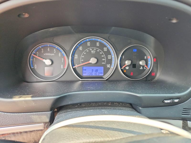 Photo 9 from auction – 2007 HYUNDAI SANTA FE with VIN 5NMSH13E27H080071