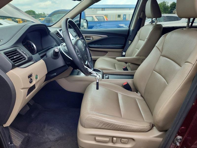 Photo 7 from auction – 2016 HONDA PILOT with VIN 5FNYF6H83GB009639
