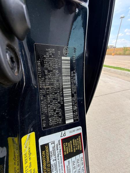 Photo 10 from auction – 2017 TOYOTA CAMRY with VIN 4T1BF1FK7HU645539