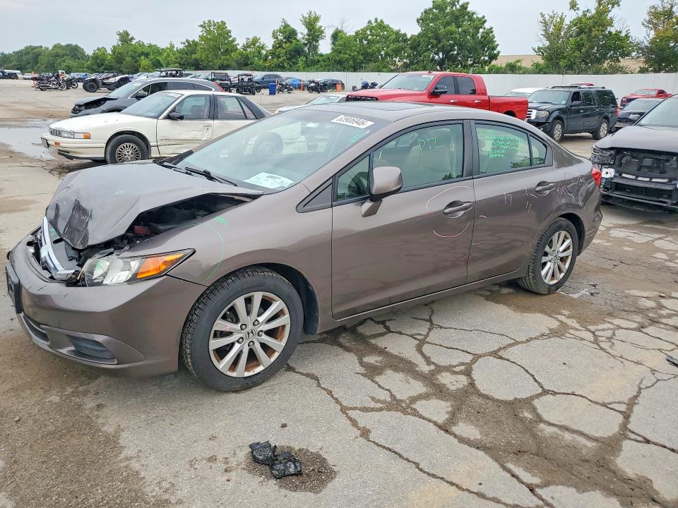 HONDA CIVIC 2012 with VIN JHMFB2F85CS002895 - Photo from auction