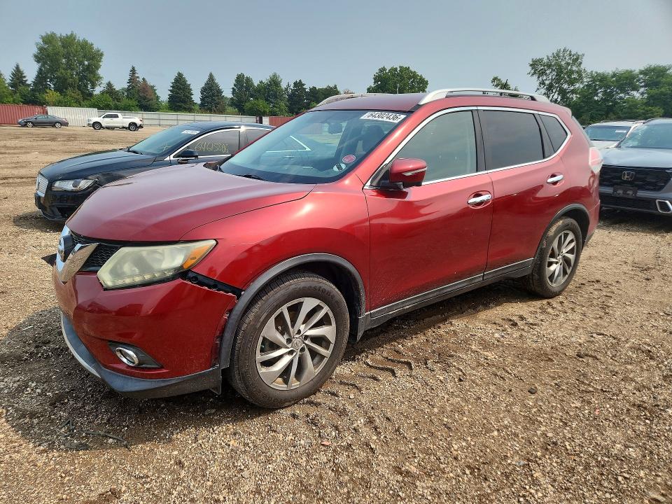 NISSAN ROGUE 2014 z numerem VIN 5N1AT2MT9EC778505 - Zdjęcie z aukcji