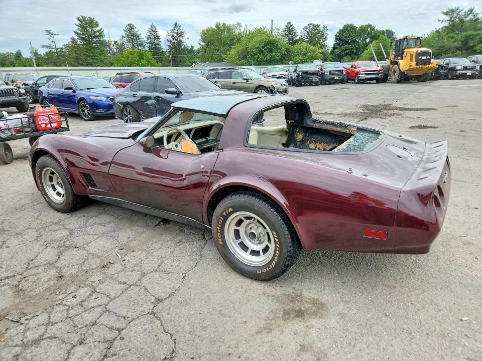 Photo 2 from auction – 1980 CHEVROLET CORVETTE with VIN 1Z878AS407447