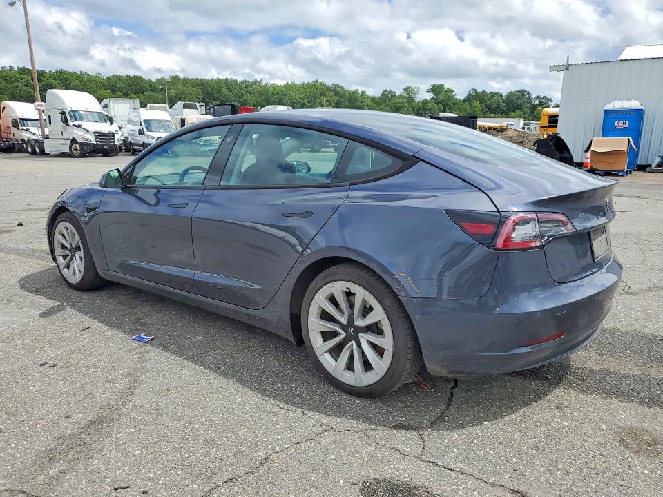 Photo 2 from auction – 2022 TESLA MODEL 3 with VIN 5YJ3E1EAXNF370662