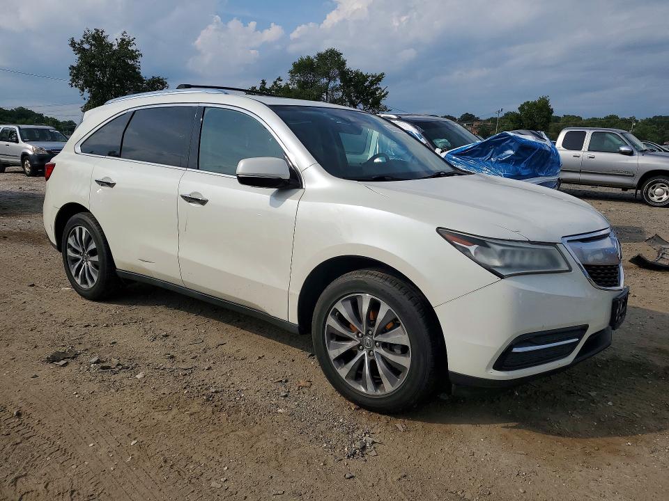 Photo 4 from auction – 2016 ACURA MDX with VIN 5FRYD4H4XGB002404
