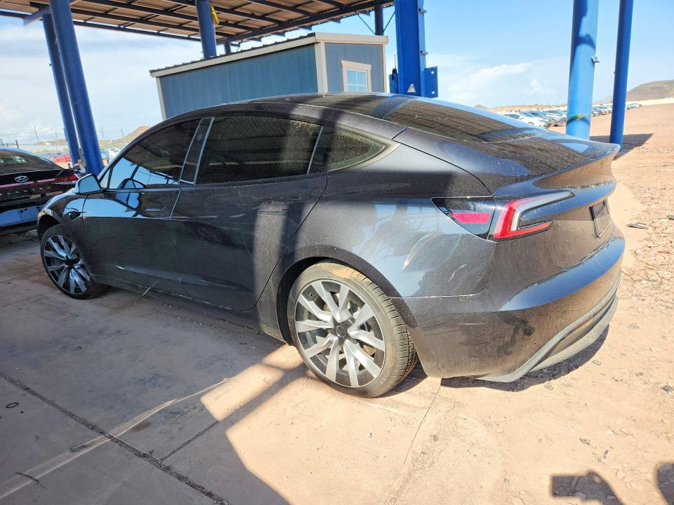 Фото 2 с аукциона – 2025 TESLA MODEL 3 с VIN 5YJ3E1EB2SF068769