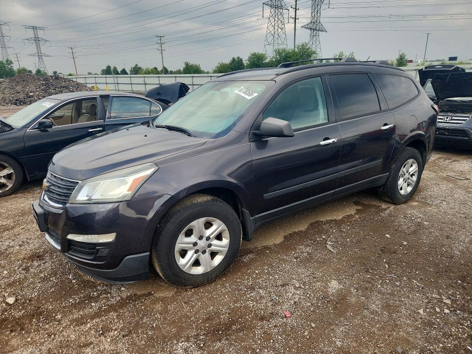 CHEVROLET TRAVERSE 2014 with VIN 1GNKVFED0EJ240151 - Photo from auction