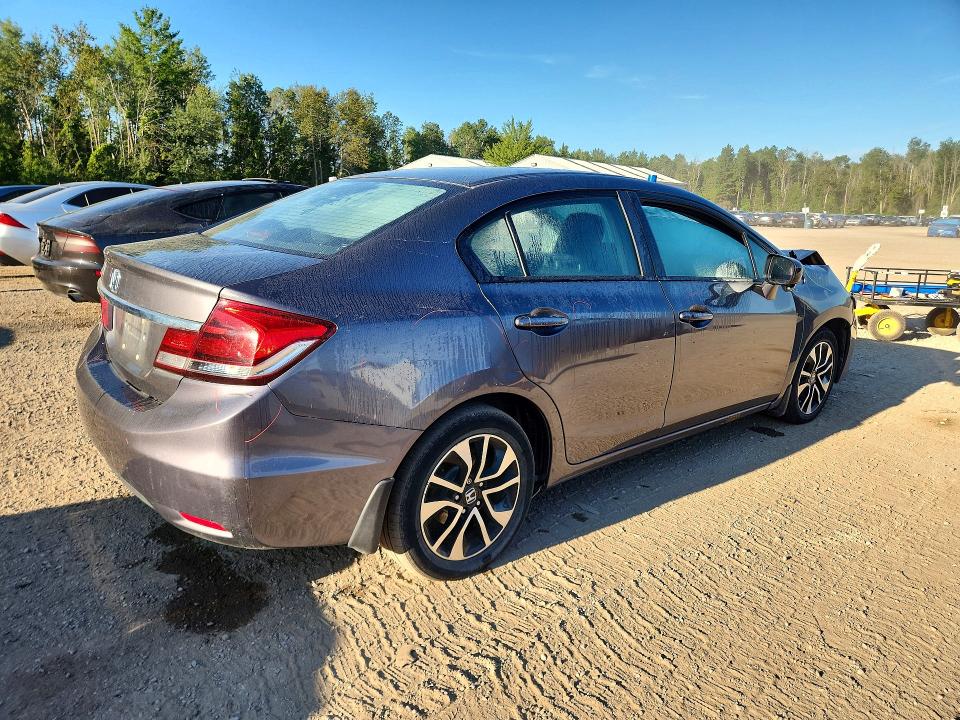 Photo 3 from auction – 2015 HONDA CIVIC with VIN 2HGFB2F55FH026232
