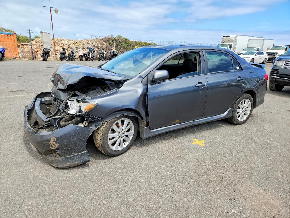 TOYOTA COROLLA 2009 with VIN 1NXBU40E09Z009234 - Photo from auction