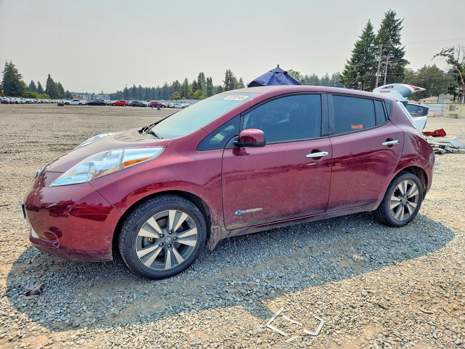 NISSAN LEAF 2016 z numerem VIN 1N4BZ0CP0GC313569 - Zdjęcie z aukcji