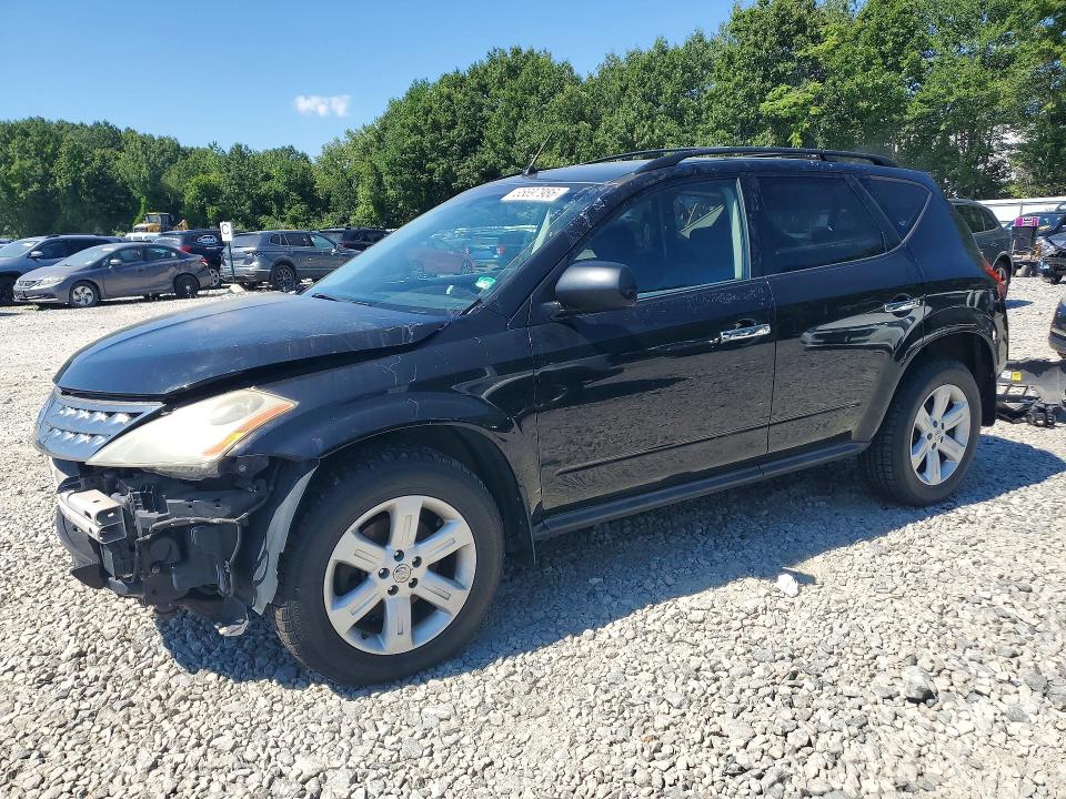 NISSAN MURANO 2007 with VIN JN8AZ08W67W635402 - Photo from auction
