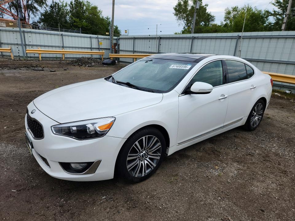 KIA CADENZA 2014 with VIN KNALN4D75E5121143 - Photo from auction